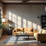 Desain rumah industrial simpel dengan nuansa elegan