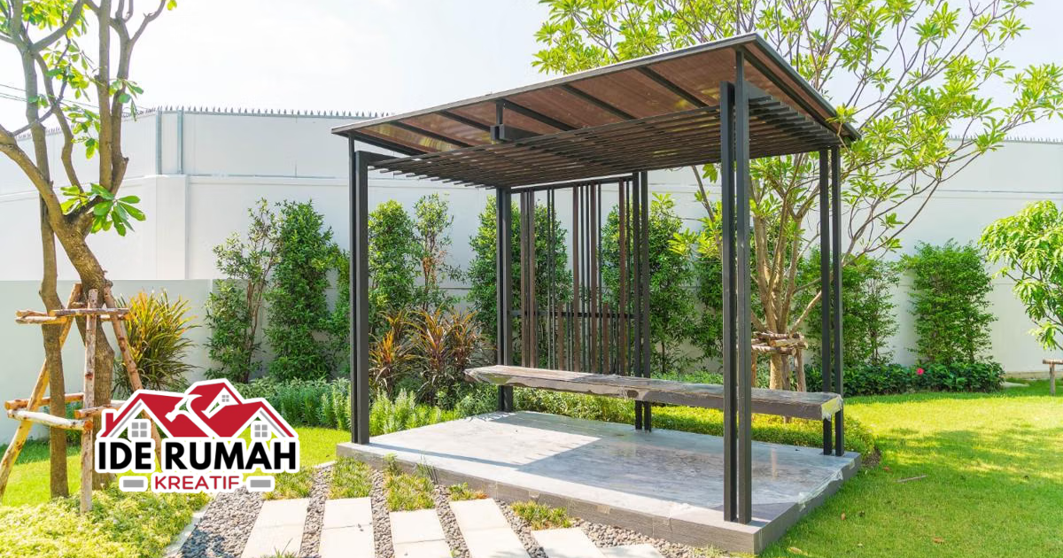 Taman Semi Outdoor Minimalis untuk Relaksasi 2 Desain taman semi outdoor minimalis untuk relaksasi di rumah