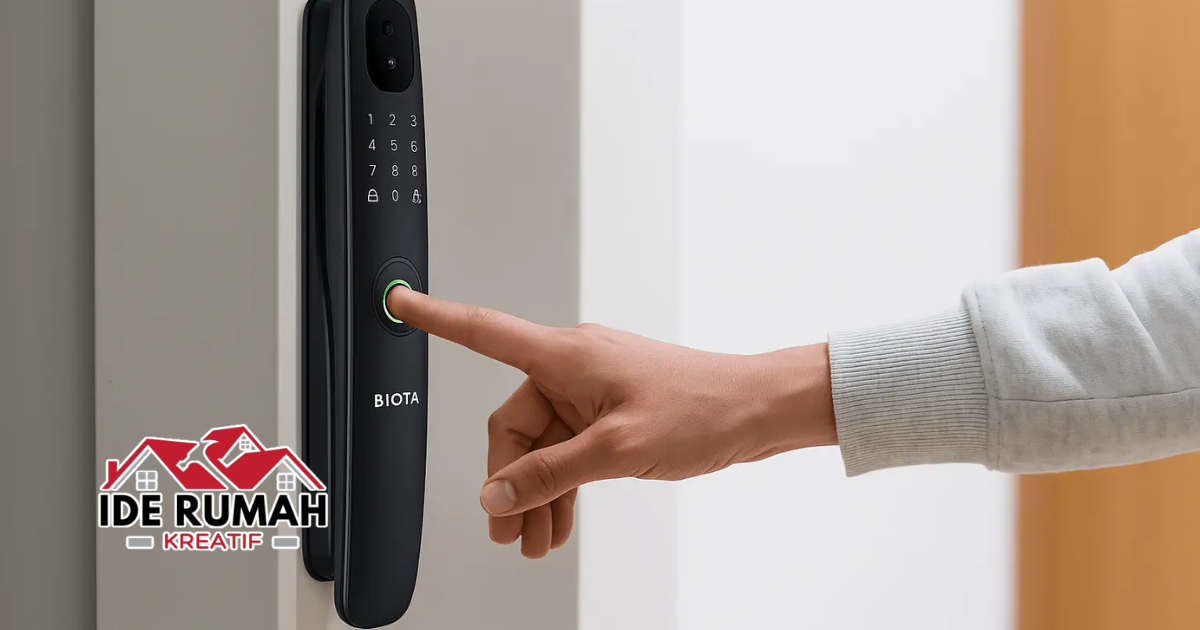 Smartlock Digital Sistem Keamanan Praktis 2 Pintu dengan smartlock digital sistem keamanan praktis