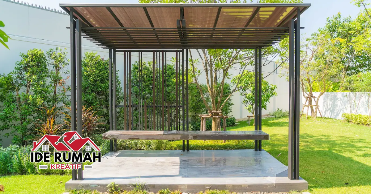 Taman Outdoor Minimalis Nyaman dan Asri 2 Desain taman outdoor minimalis hijau dan asri